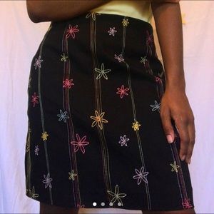 🌸flower power skirt🌺